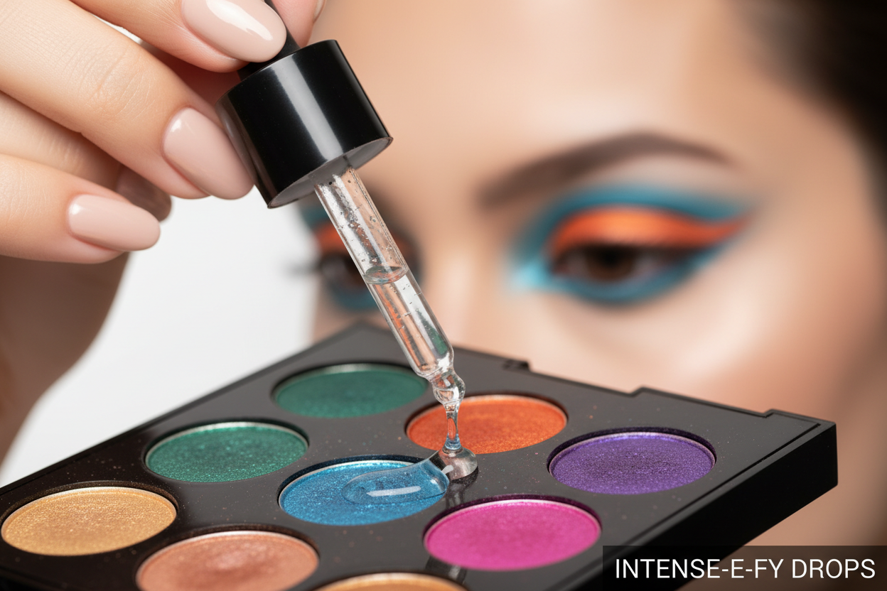 Makeup Fixer Cosmetics Pigment ActivatorMakeup Mixing LiquidDurability Waterproof Transparent Make-up Fixer Liquid DropsEyeshadow Sealant 10mL/0.34 US FL OZ